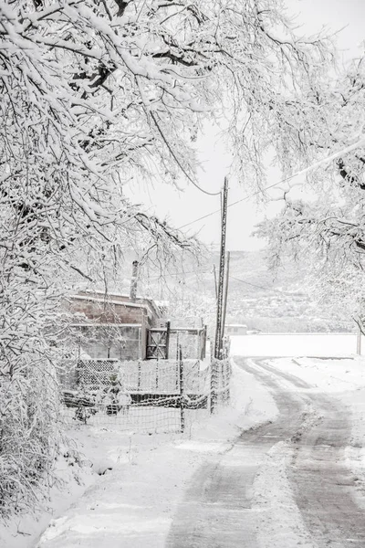 Branco Neve Inverno Paisagem Fotos De Bancos De Imagens