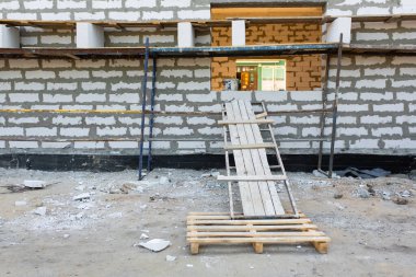 Köpük beton blokların yapımı. Odanın genişletilmesi