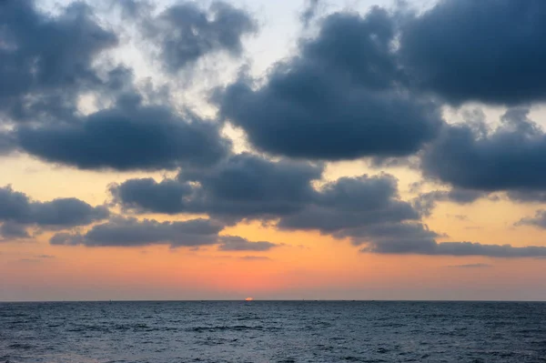 Costa mediterranea nel sud di Israele — Foto Stock