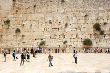 Kudüs'te Western wall