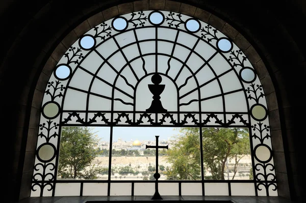 ドミナス Flevit、窓からの眺め — ストック写真