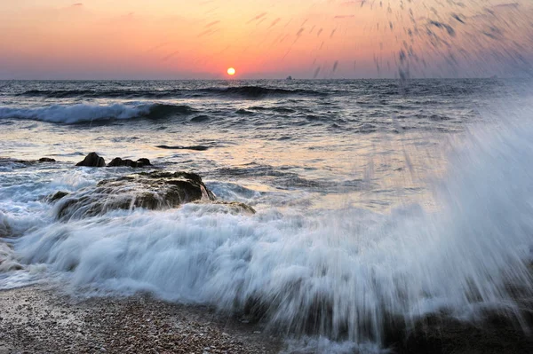 Akdeniz kıyılarında Güney İsrail — Stok fotoğraf