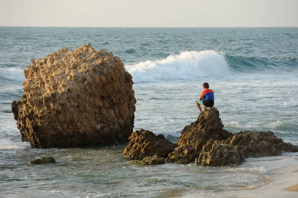 Costa mediterránea en el sur de Israel —  Fotos de Stock