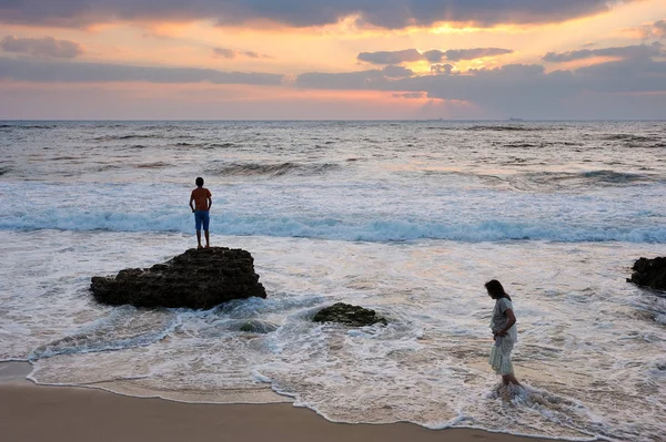 Middellandse Zeekust Israël — Stockfoto