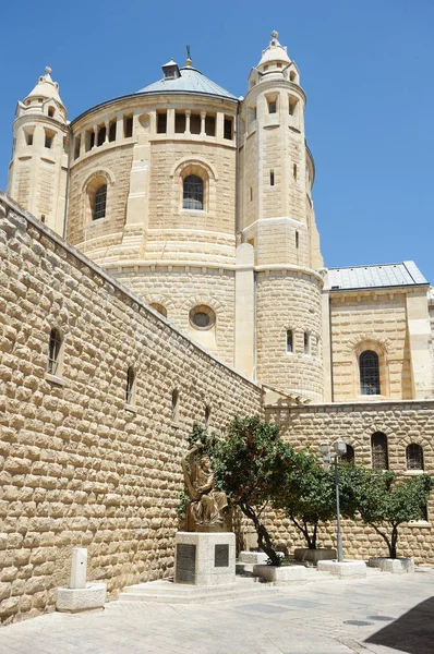 Dormition Abbey på den Sions — Stockfoto