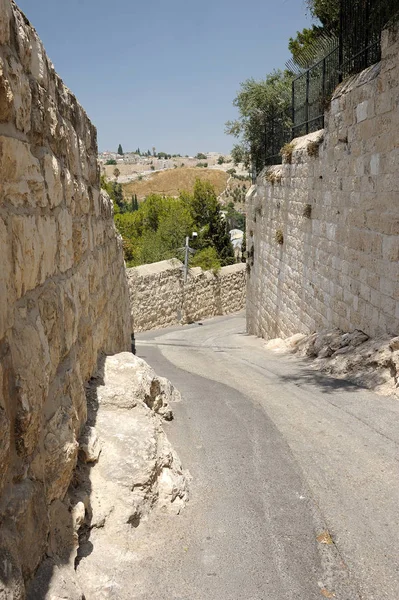 Ruas de jerusalem — Fotografia de Stock