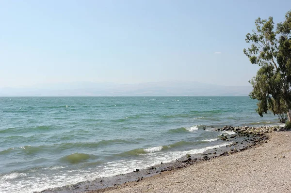 Galileiska sjön (Kinneret) — Stockfoto