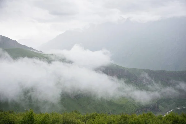 Mountains of the Caucasus Royalty Free Stock Photos