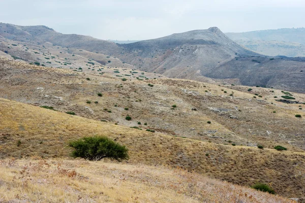 ความลาดชันของ Golan Heights — ภาพถ่ายสต็อก