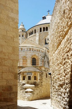 Mount Zion üzerinde Dormition Abbey