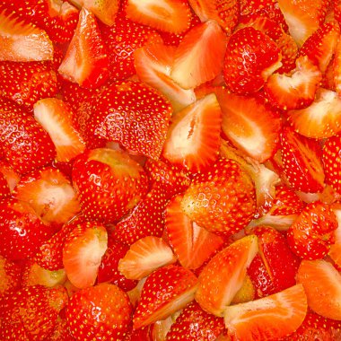 Taze çilek arka plan. Merhaba res