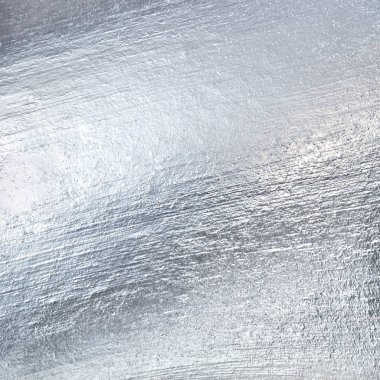 Eskimiş metal plaka arka plan. Gümüş folyo.