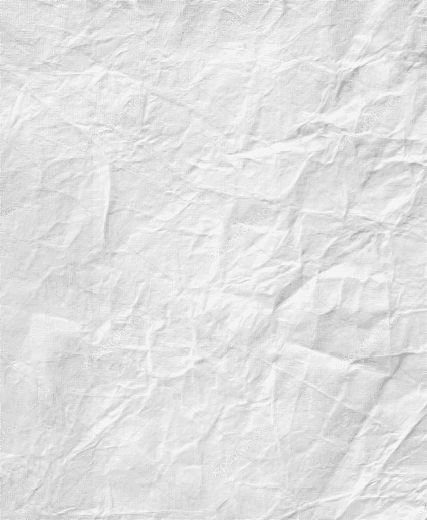 Vector white paper texture. Realistic illustration. Background for business. EPS10