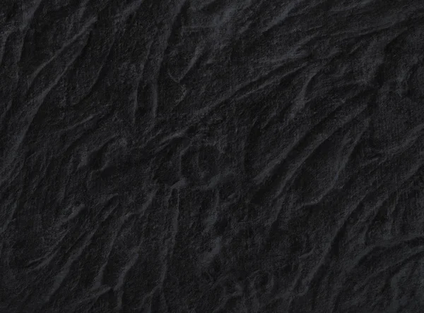 Textura negra abstracta de hormigón ondulado viejo para fondo . — Foto de Stock