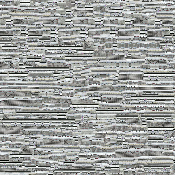 Seamless glitch background for 3D objects — Stock Photo, Image