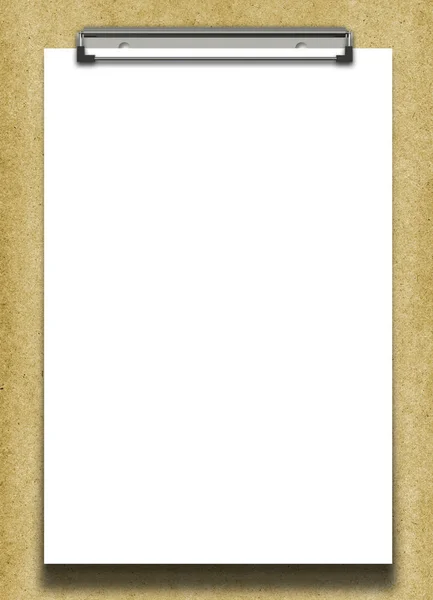 Papier Hintergrund mit Holz — Stockfoto