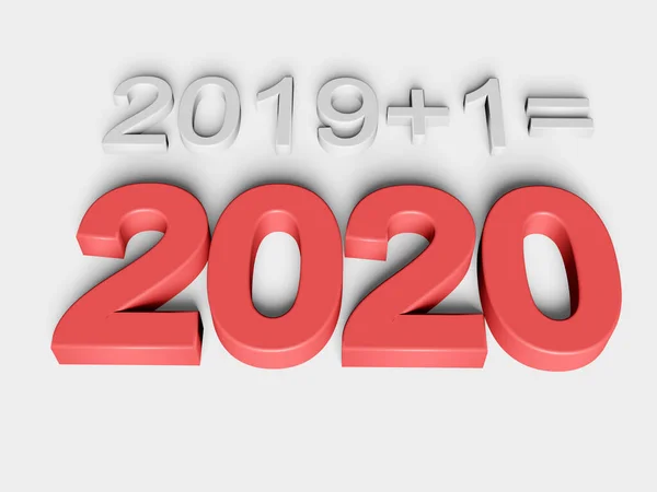 Feliz ano novo 2020 — Fotografia de Stock