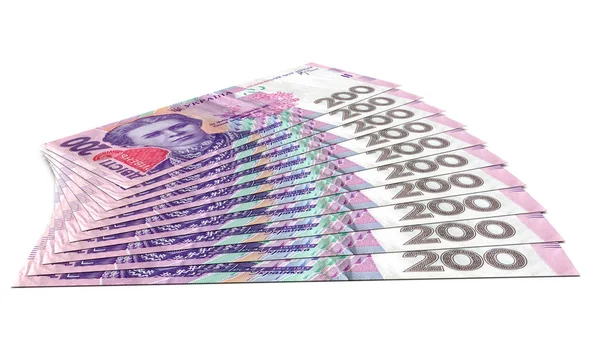 Stapel Hryvnia Oekraïens geld. Bedrijfsconcept — Stockfoto