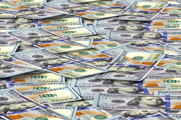 Money background from dollars — Stock Photo, Image