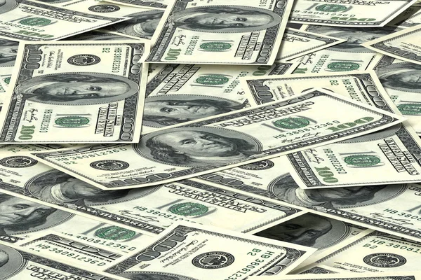 Money background from dollars — Stock Photo, Image