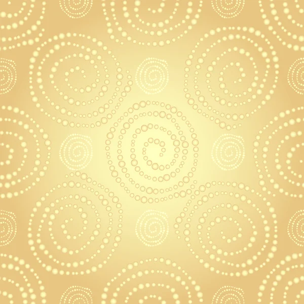 Golden seamless pattern — Stock Vector