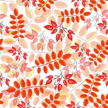 Dikişsiz sonbahar desen 