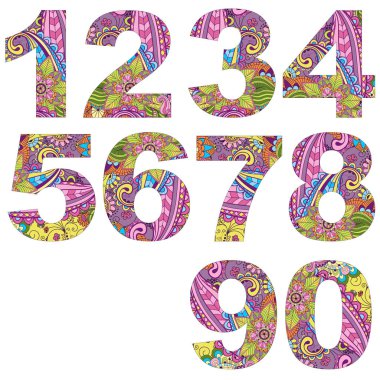 Arap rakamları ayarla