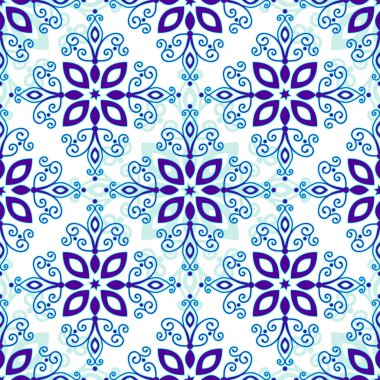 Kış kusursuz noel geometrik desenli menekşe mavisi sno