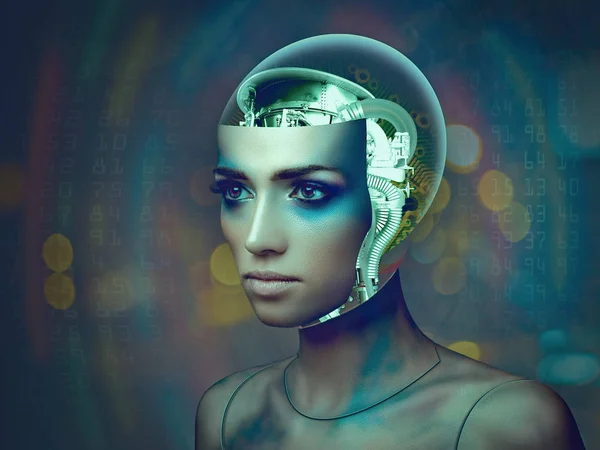 Cybernetic organism concept — Stock Photo, Image