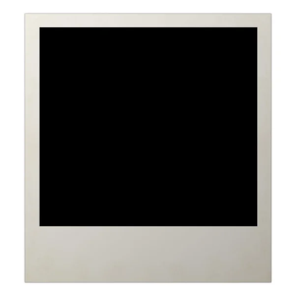 흰색 배경에 고립 된 폴라로이드 사진 — 스톡 사진