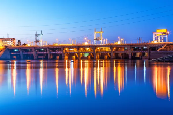 Kiev hidroelektrik enerji santrali, Ukrayna — Stok fotoğraf