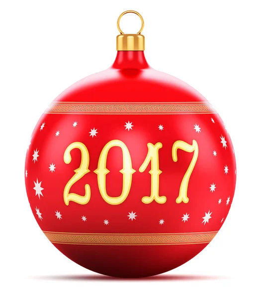 Nieuwjaarsconcept 2017 — Stockfoto