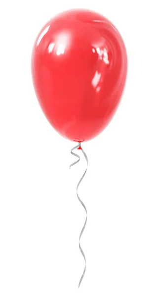 Red inflatable air balloon — Stock Photo, Image