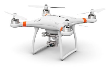 Quadcopter dron 4k video ve fotoğraf makinesi ile