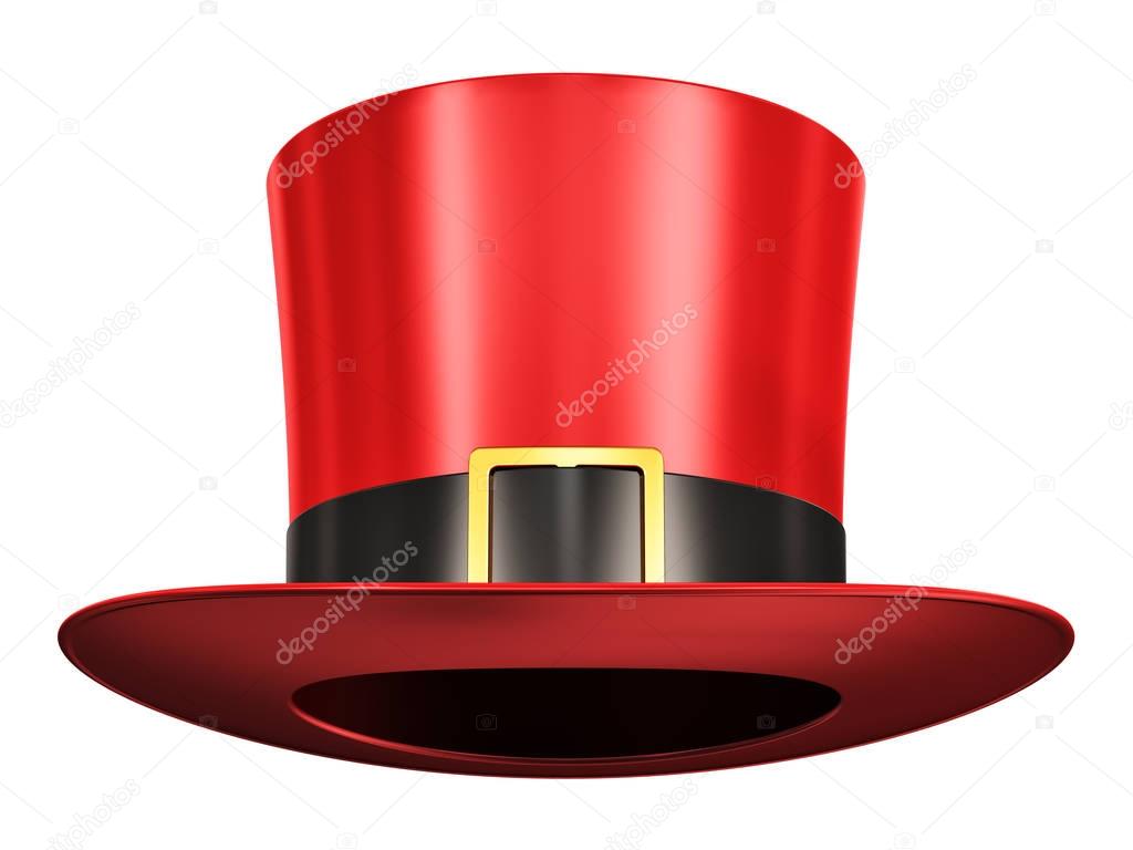Red magic hat