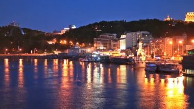 Akşam sahne Kiev, Ukrayna