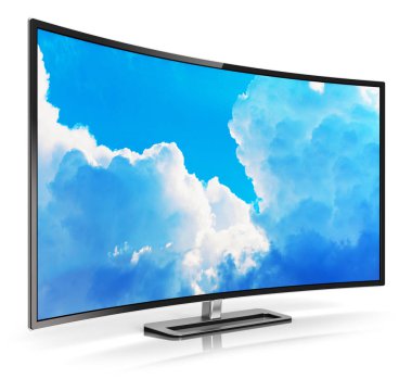 Modern kavisli 4k Ultrahd Tv