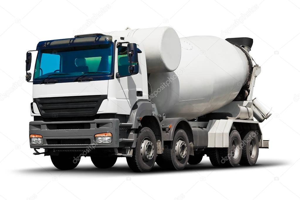 Concrete mixer truck