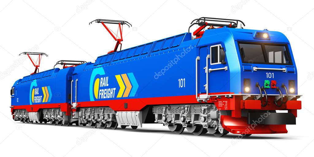 Modern heavy freight electric locomotive