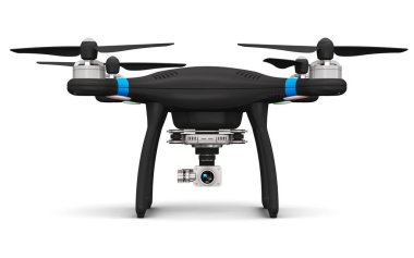 Quadcopter dron 4k video ve fotoğraf makinesi ile