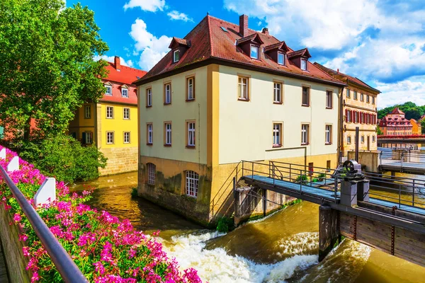 Città Vecchia a Bamberga, Germania — Foto Stock