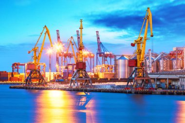 Navlun bağlantı noktası deniz terminal