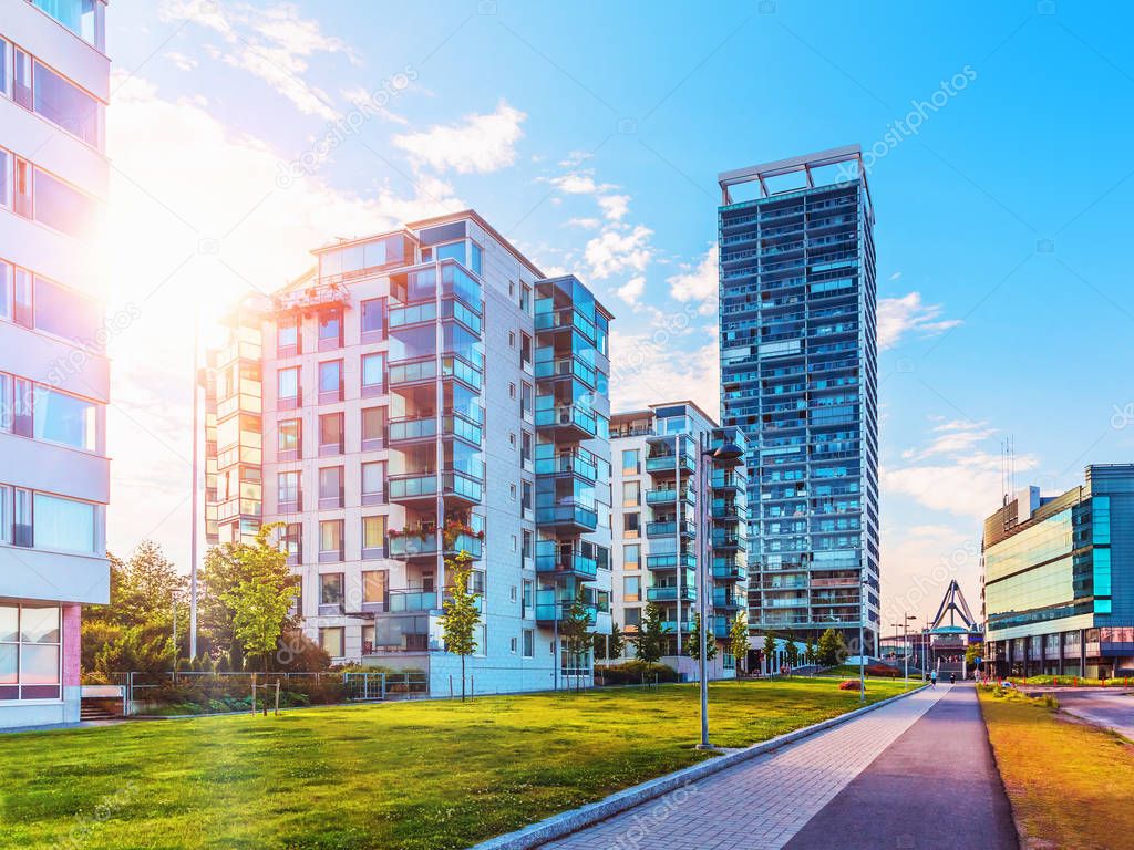 Modern architecture in Helsinki, Finland