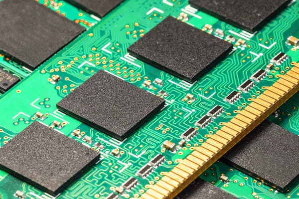 Computer DRAM memory modules — Stock Photo, Image