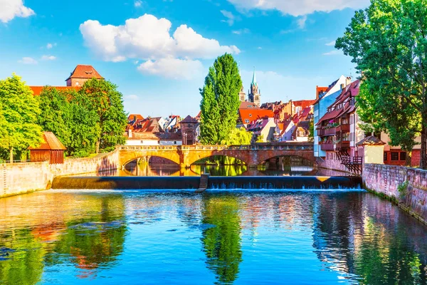 Old Town in Nuremberg, Germany — Stockfoto