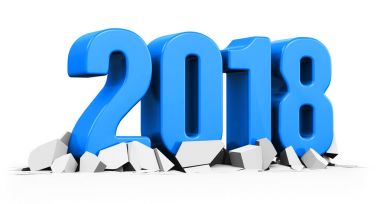 Yeni yıl 2018 tatil kavramı