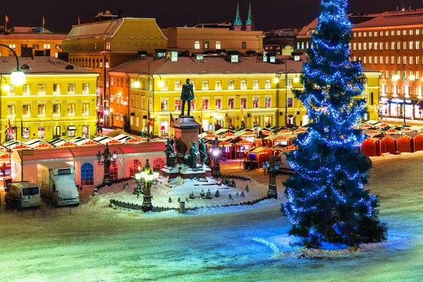 Christmas in Helsinki, Finland — Stock Photo, Image