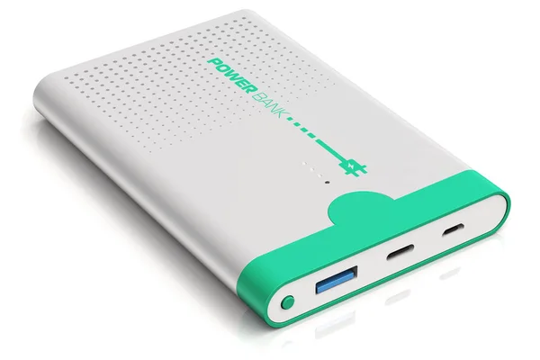 Portable power bank battery pack — Stock Photo, Image