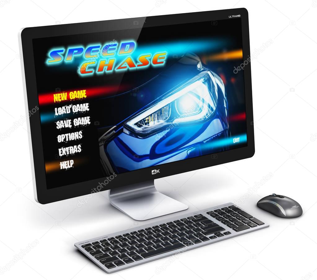 Gaming desktop computer PC