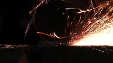 Daire testere endüstriyel atölye ile metal bölümü'nün taşlama